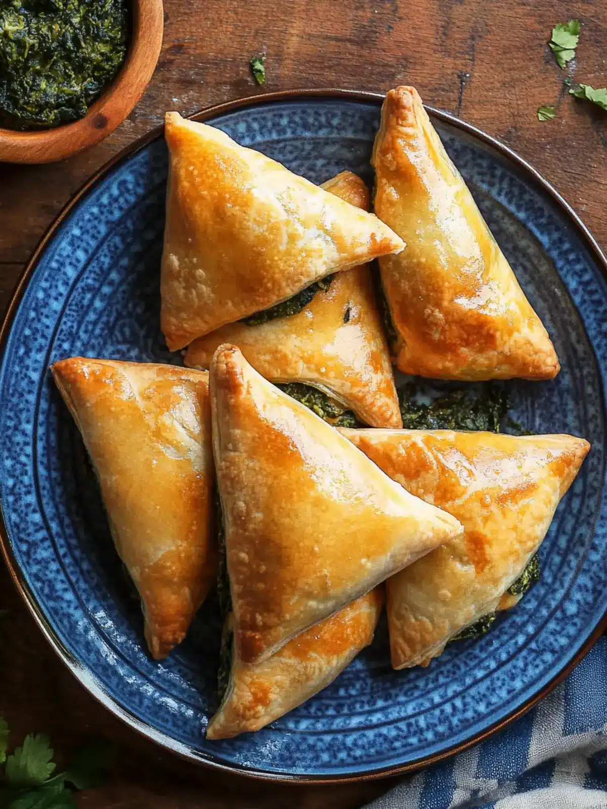 Spinach Fatayer (Hand Pies)