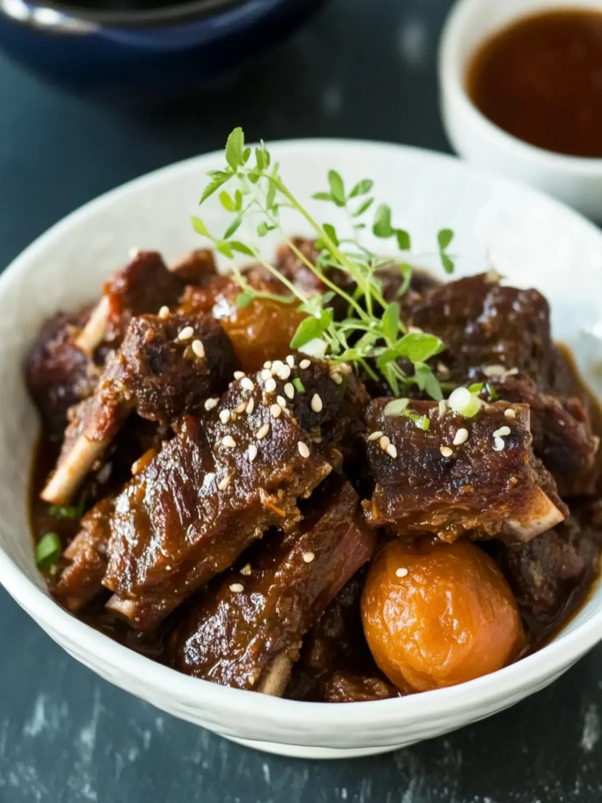 Instant Pot Short Ribs Galbi Jjim – Tender, Fast & Flavorful! 2 Instant Pot Short Ribs (Galbi Jjim) – Fast and Delicious!