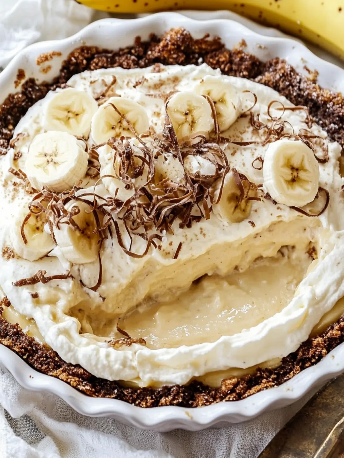 Homemade Banana Cream Pie