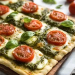 Flatbread Pesto Cheese Pizza