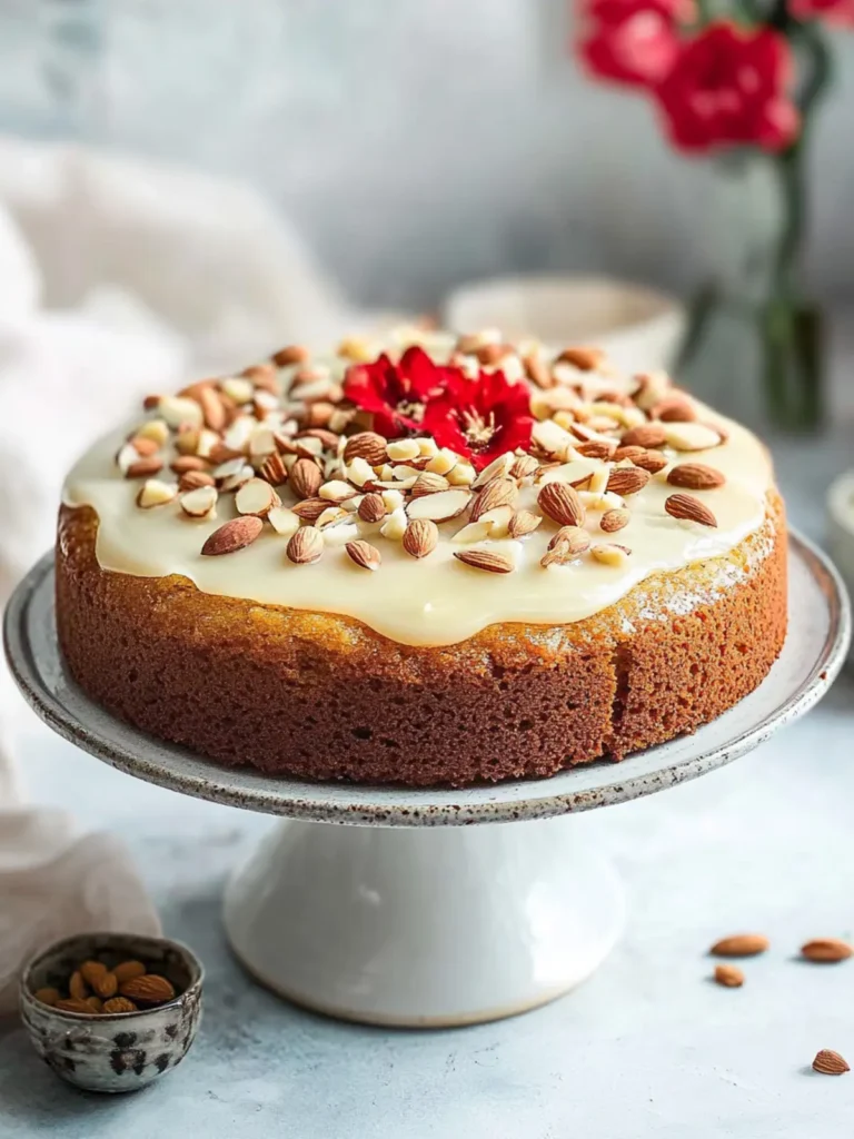 Cardamom Almond Tea Cake
