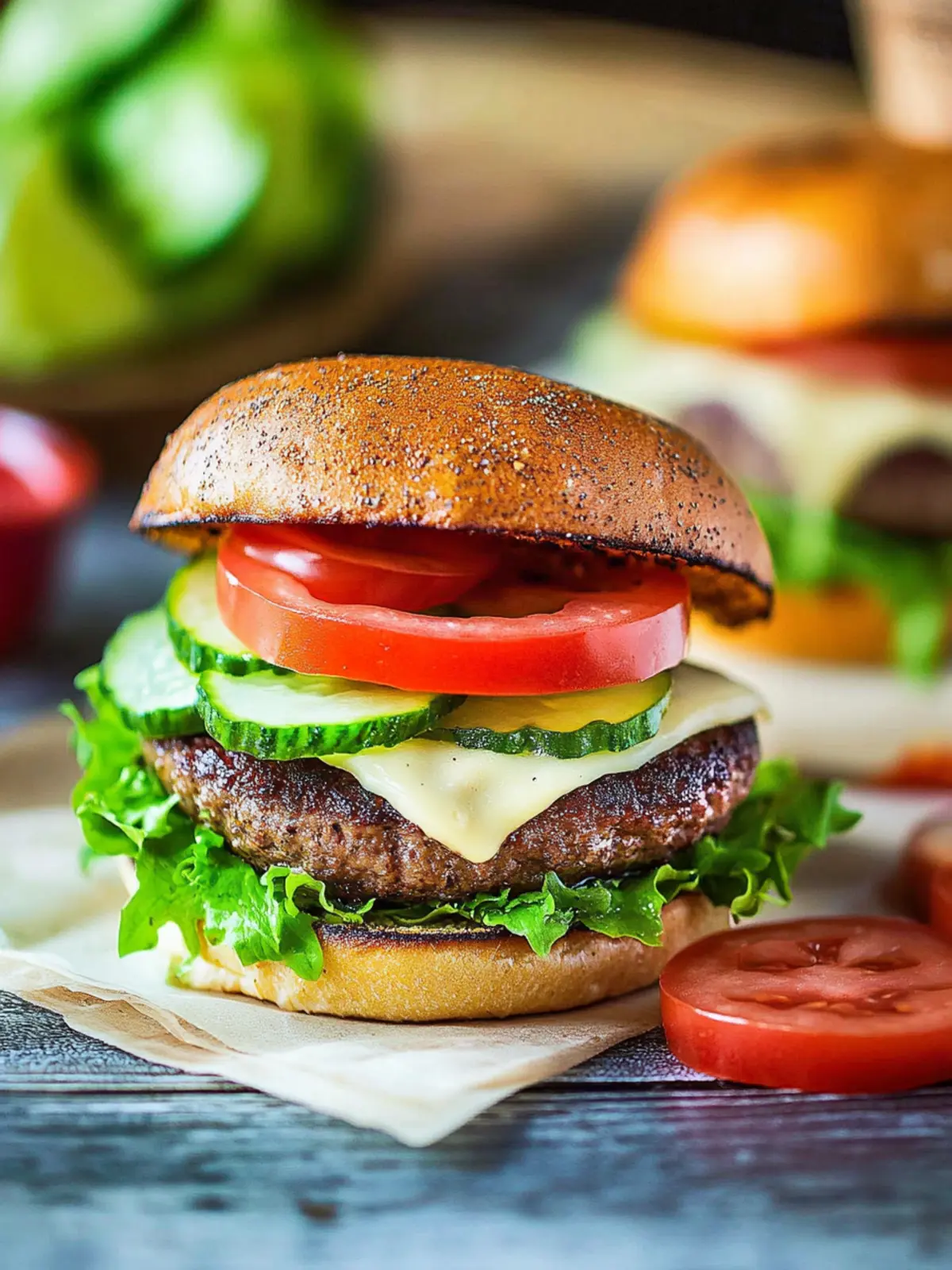 Plant-Based California Burger