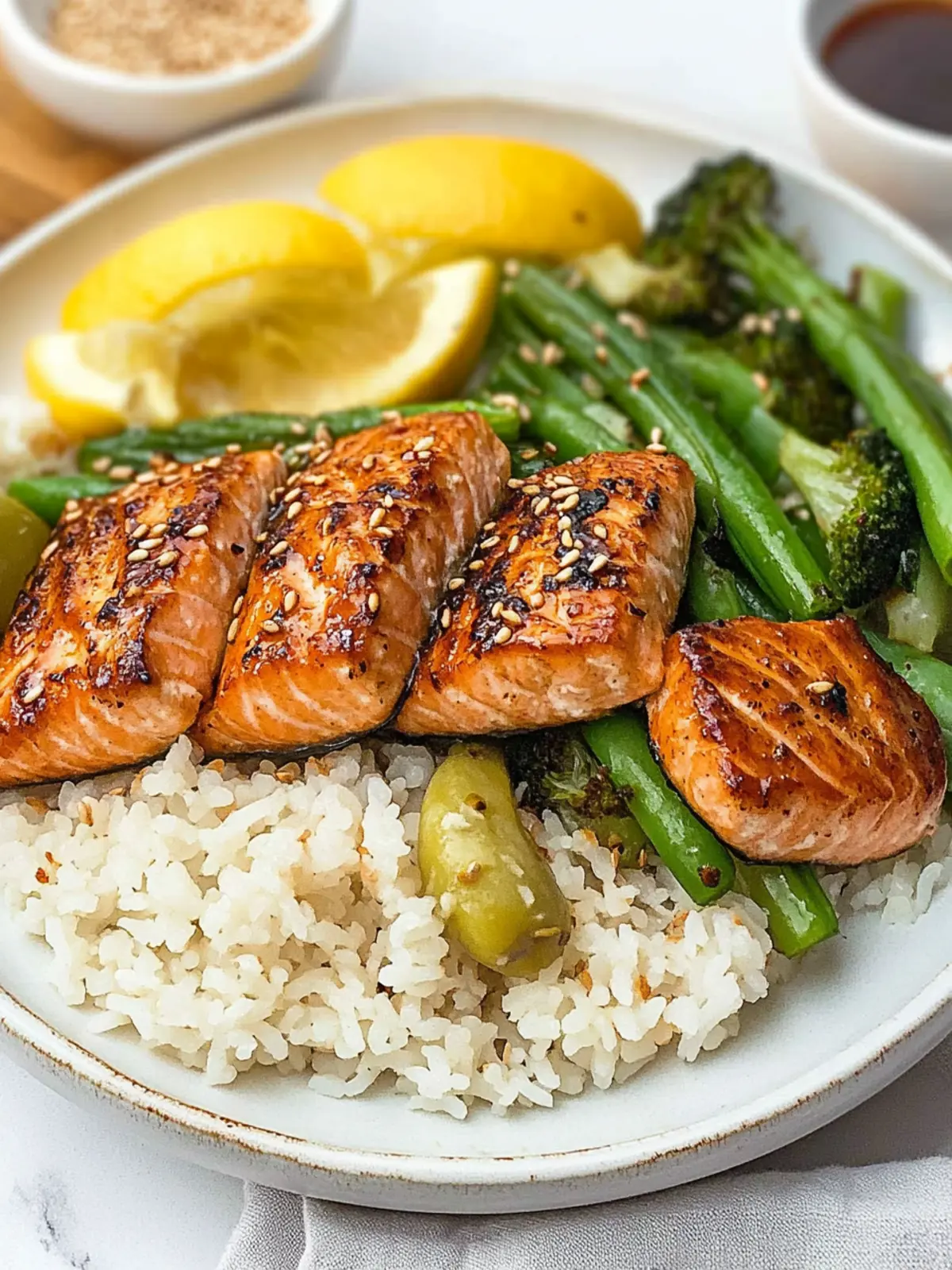 Easy Hibachi Salmon Recipe
