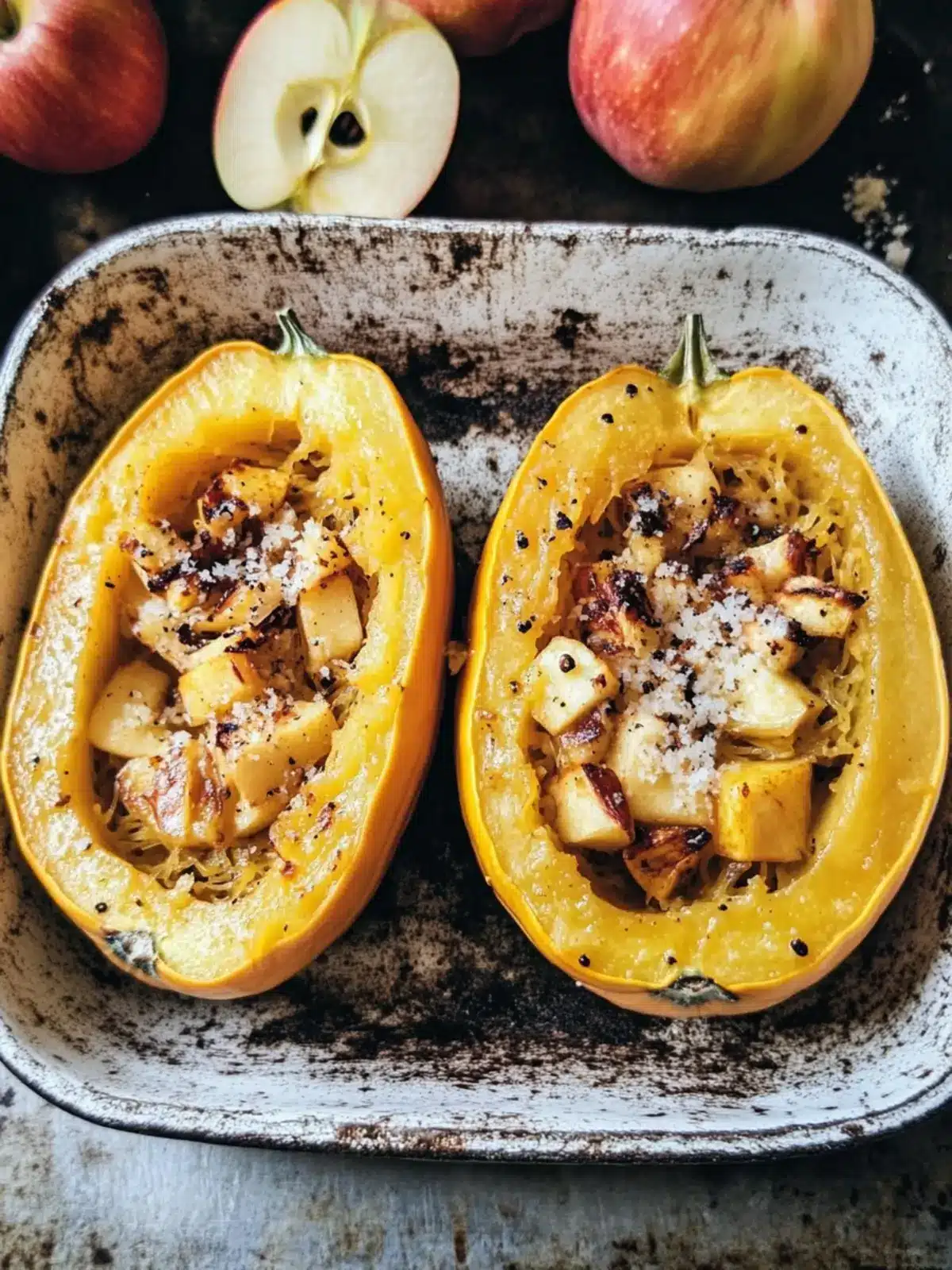 Spaghetti Squash & Apples