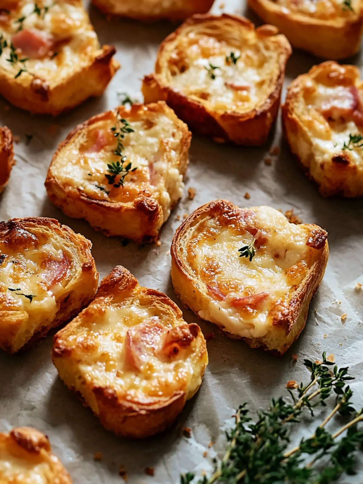 Irresistible Mini Croque Monsieur Bites for Perfect Parties 3 Mini Croque Monsieur Bites