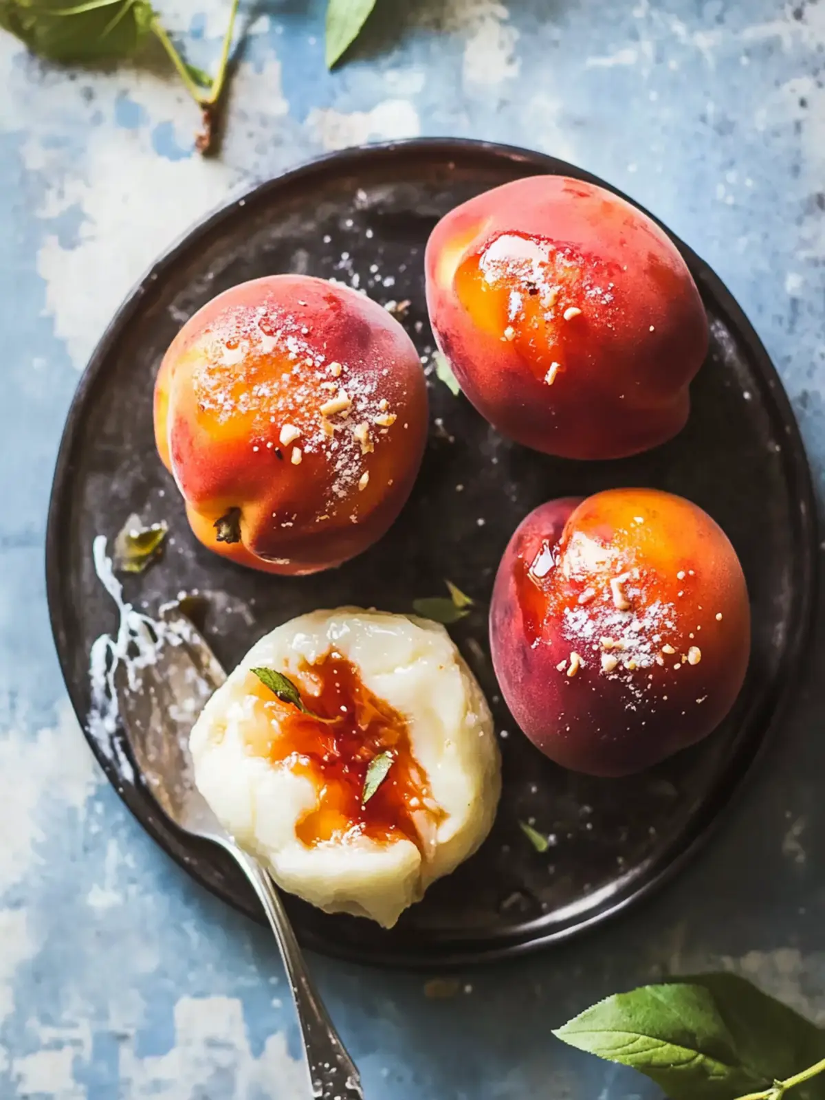 Baked Peaches with Bourbon Crumble That Will Wow Your Tastebuds 3 Baked Peaches