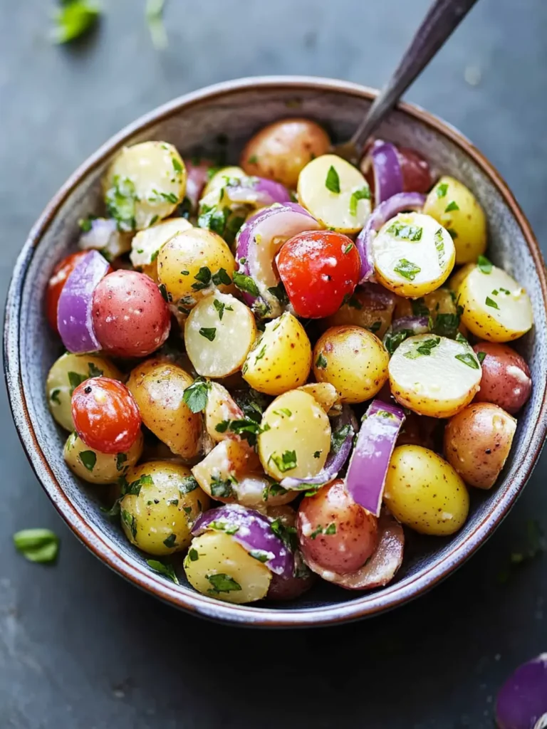 Baby Potatoes Salad