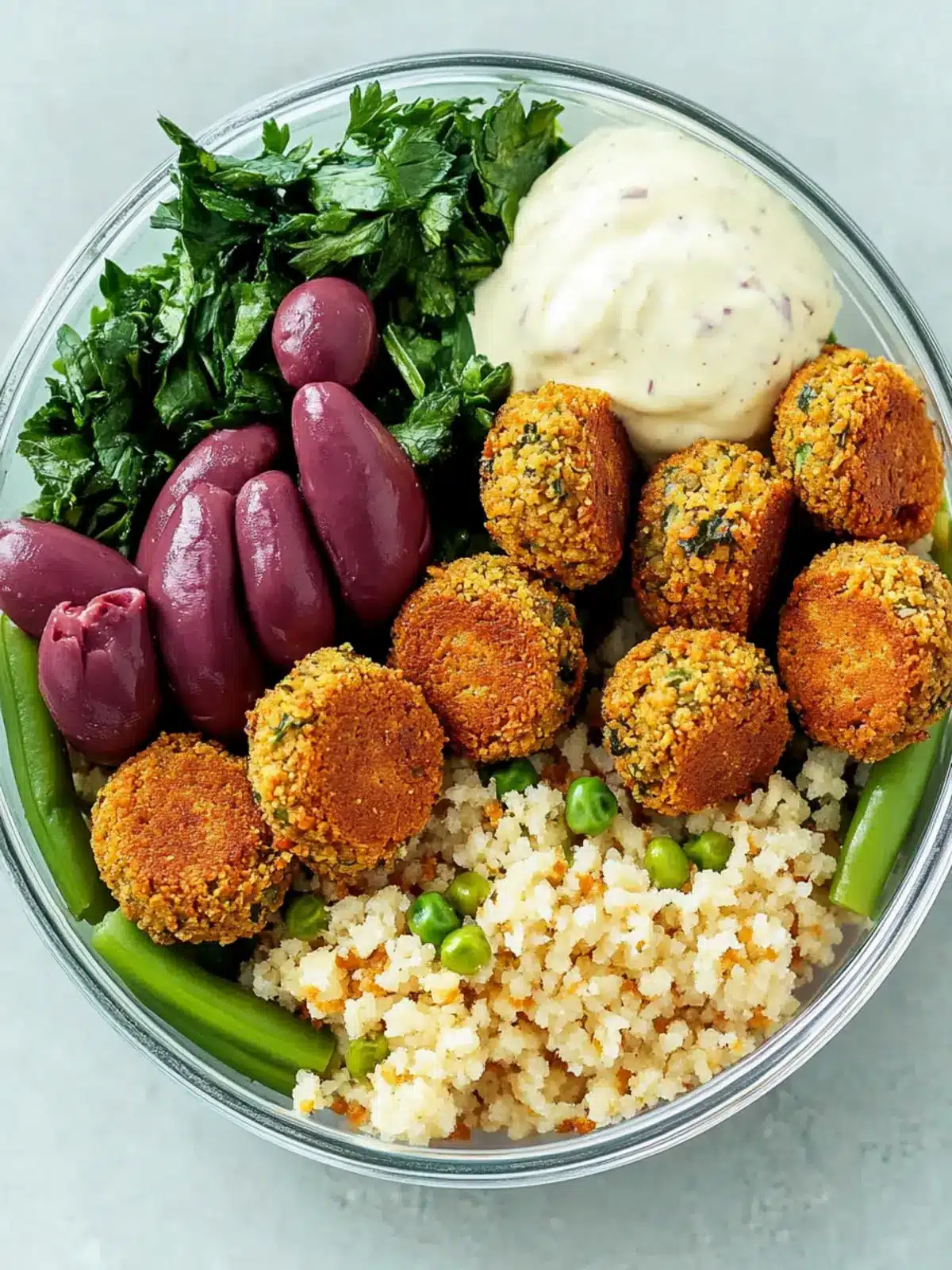 Delicious Disability Month Meal-Prep Falafel Bowls with Tahini 4 Disability Month Meal-Prep Falafel Bowls with Tahini Sauce