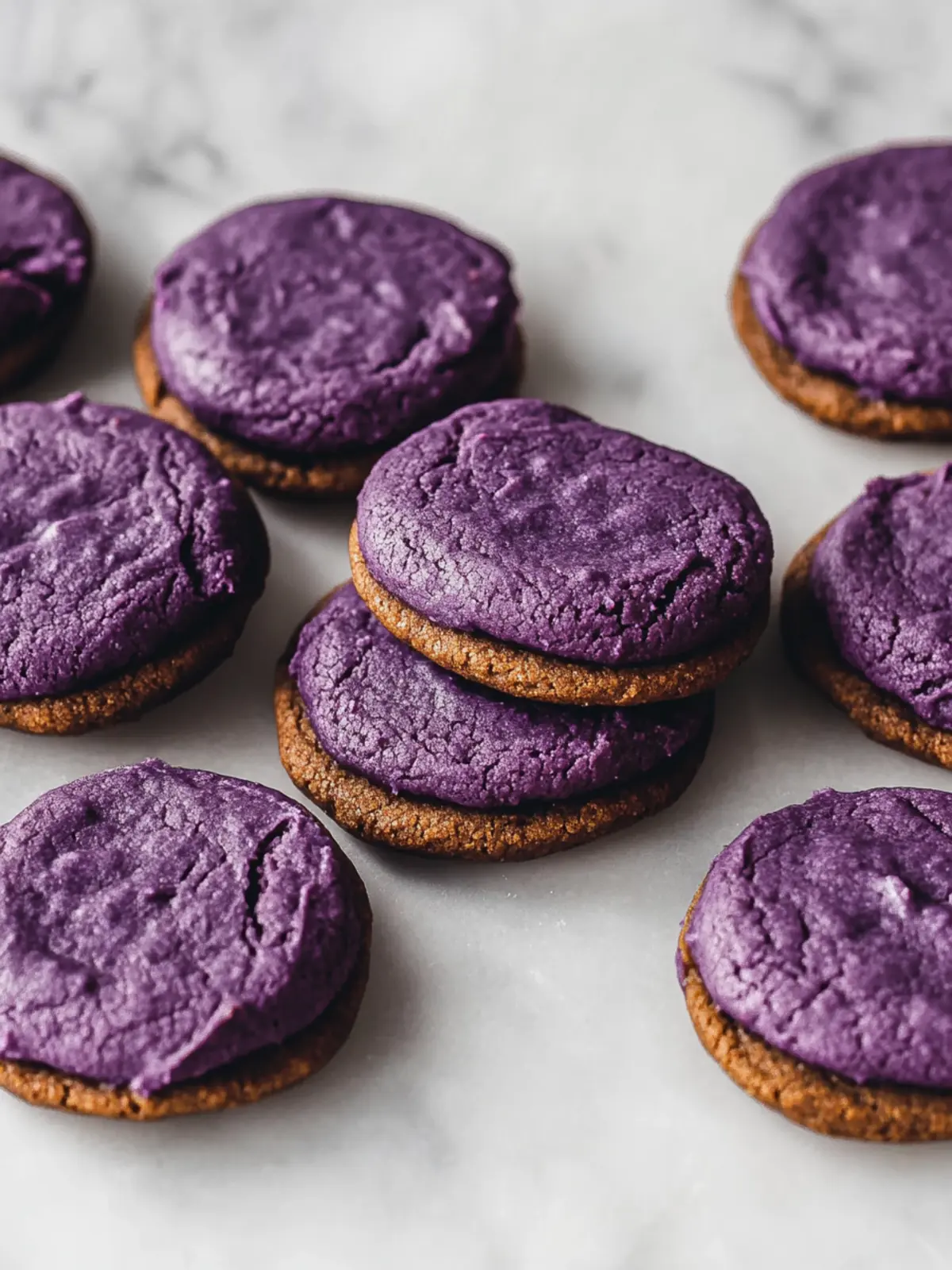 Mouthwatering Vegan Ube Cookies for Sweet Cravings 3 Vegan Ube Cookies