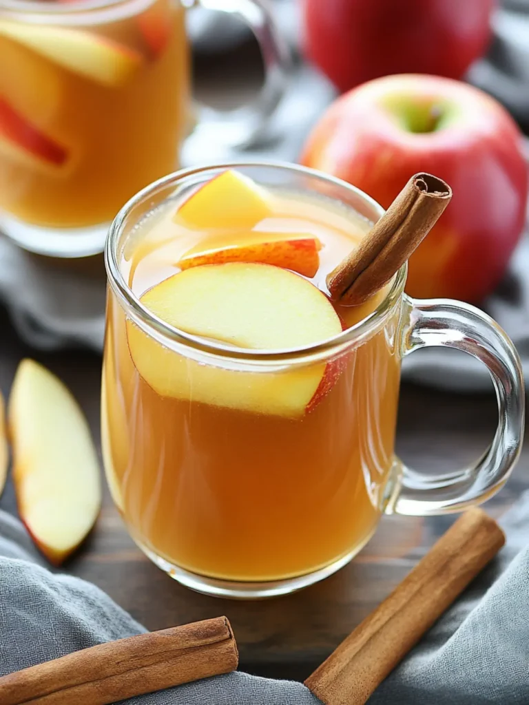 Easy Homemade Apple Cider Recipe