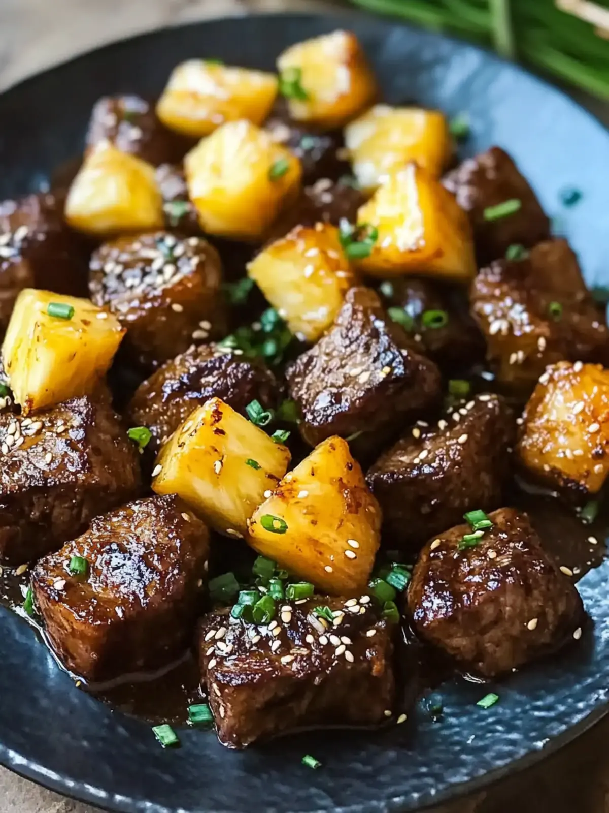 Father's Day Extra Tender Garlic Pineapple Steak Bites Delight 3 Father's Day Extra Tender Garlic Pineapple Steak Bites