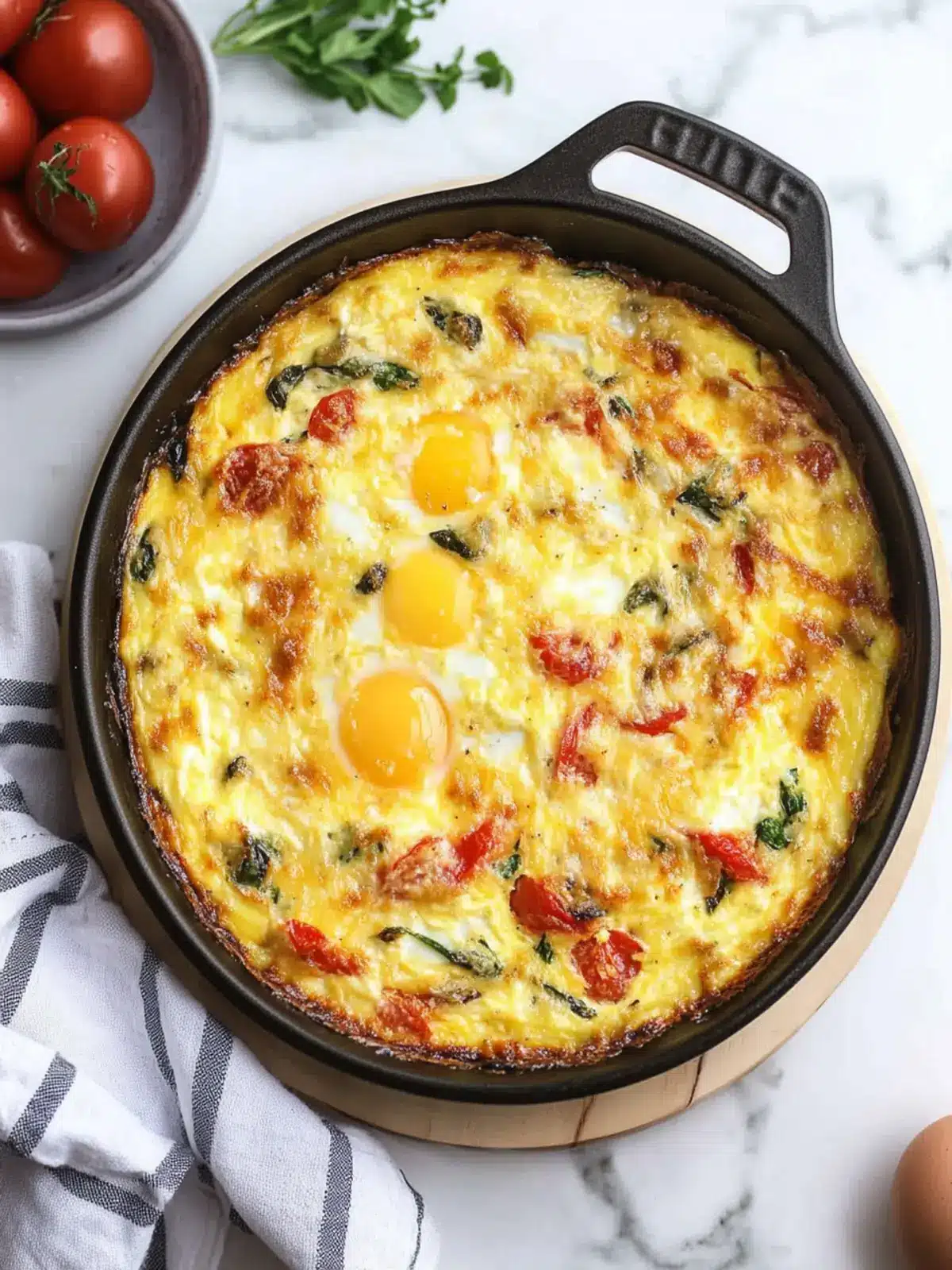 Farmhouse Egg Bake: Cheesy Zucchini Delight for Breakfast Bliss 2 Farmhouse Egg Bake