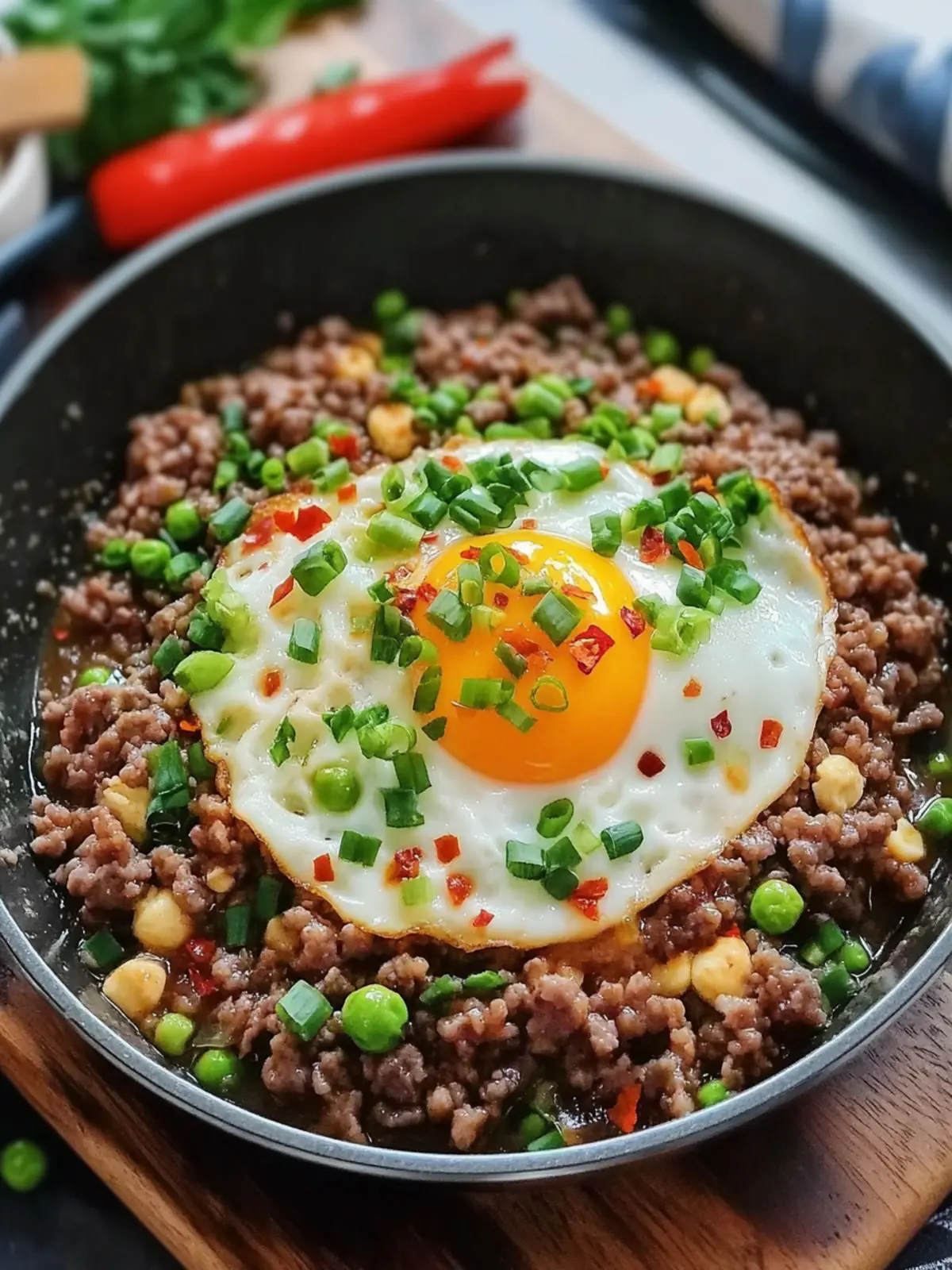 High-Protein Minced Beef and Egg Rice for Quick Weeknight Wins 4 High-Protein Minced Beef and Egg Rice
