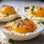 Spicy Heavy Cream Eggs