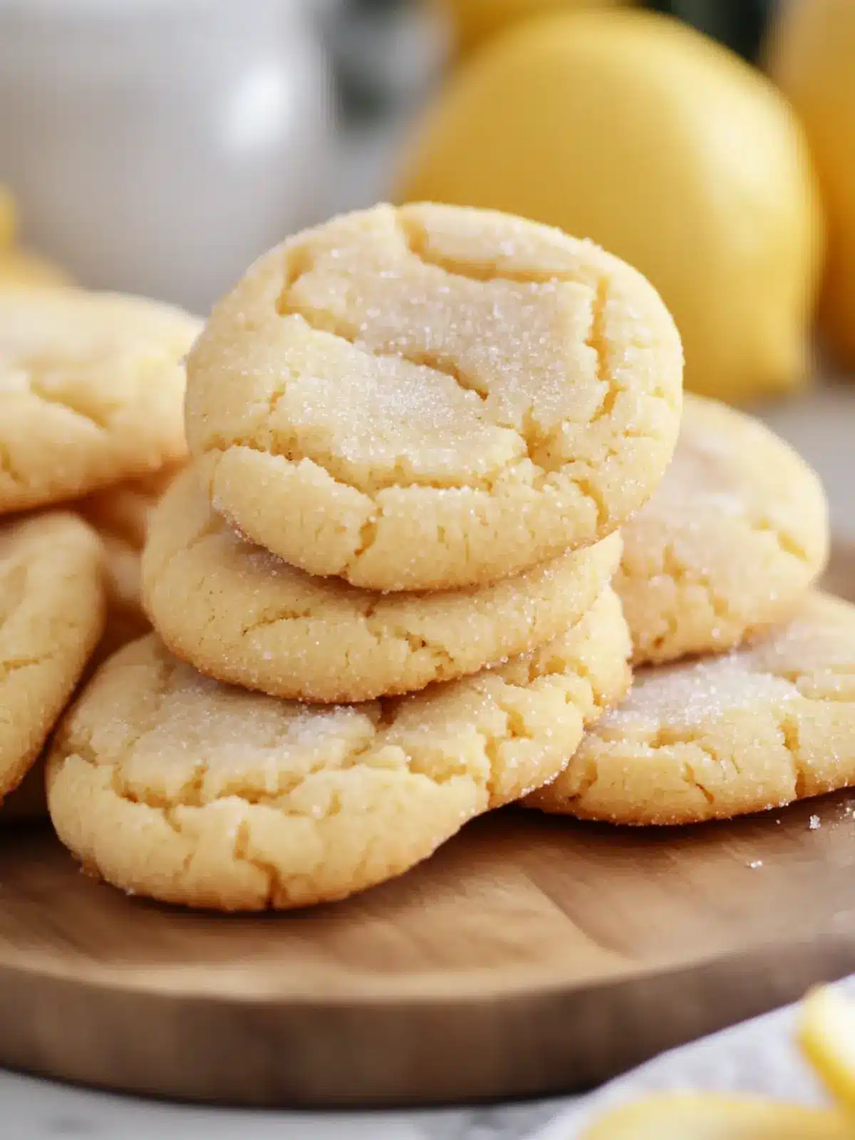Chewy Lemon Sugar Cookies that Brighten Your Day 5 Chewy Lemon Sugar Cookies
