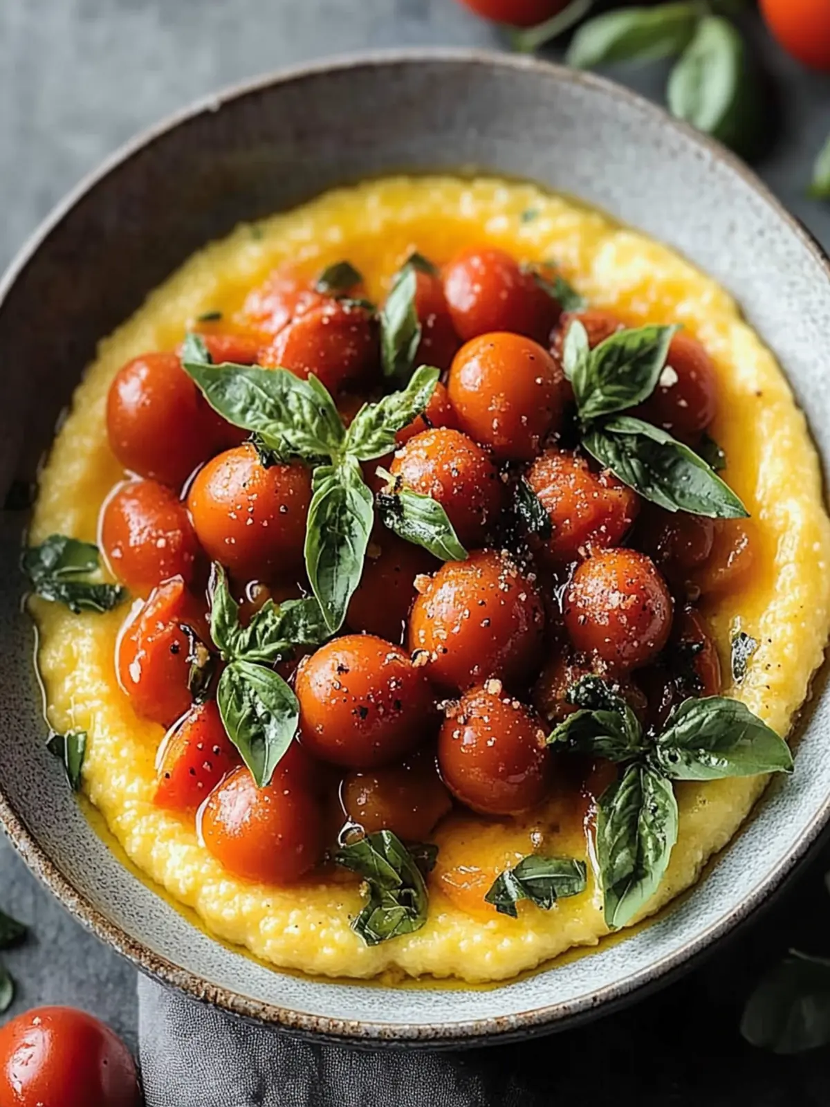 Herb and Tomato Polenta: Comfort in Every Delicious Bite 2 Herb and Tomato Polenta