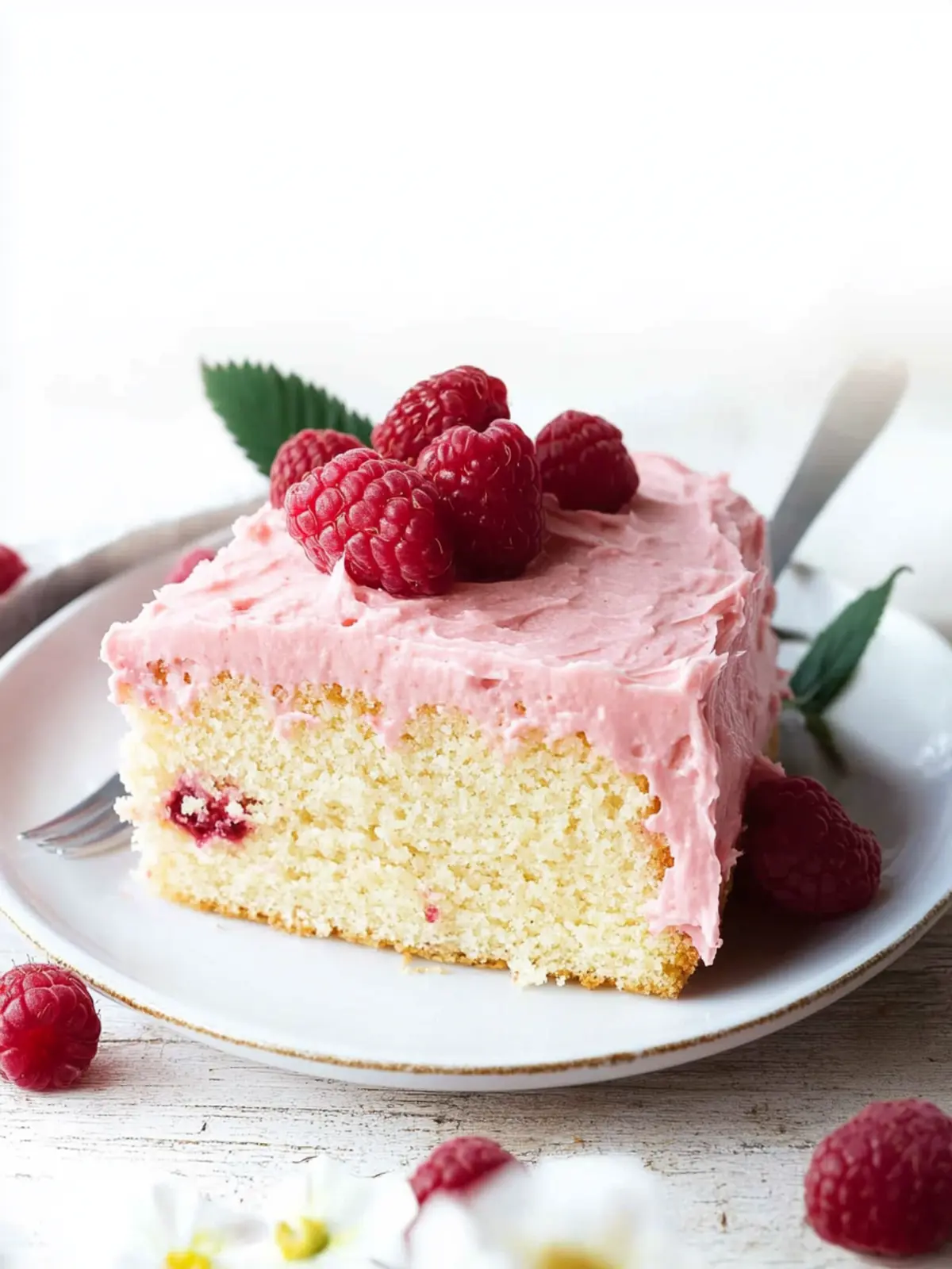Delicious Almond Cake with Raspberry Frosting to Impress! 5 Almond Cake with Raspberry Frosting