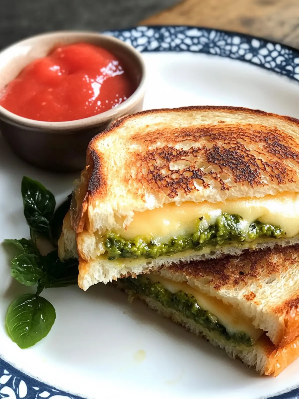 Ultimate Pesto Grilled Cheese to Elevate Your Lunch Game 2 Pesto Grilled Cheese