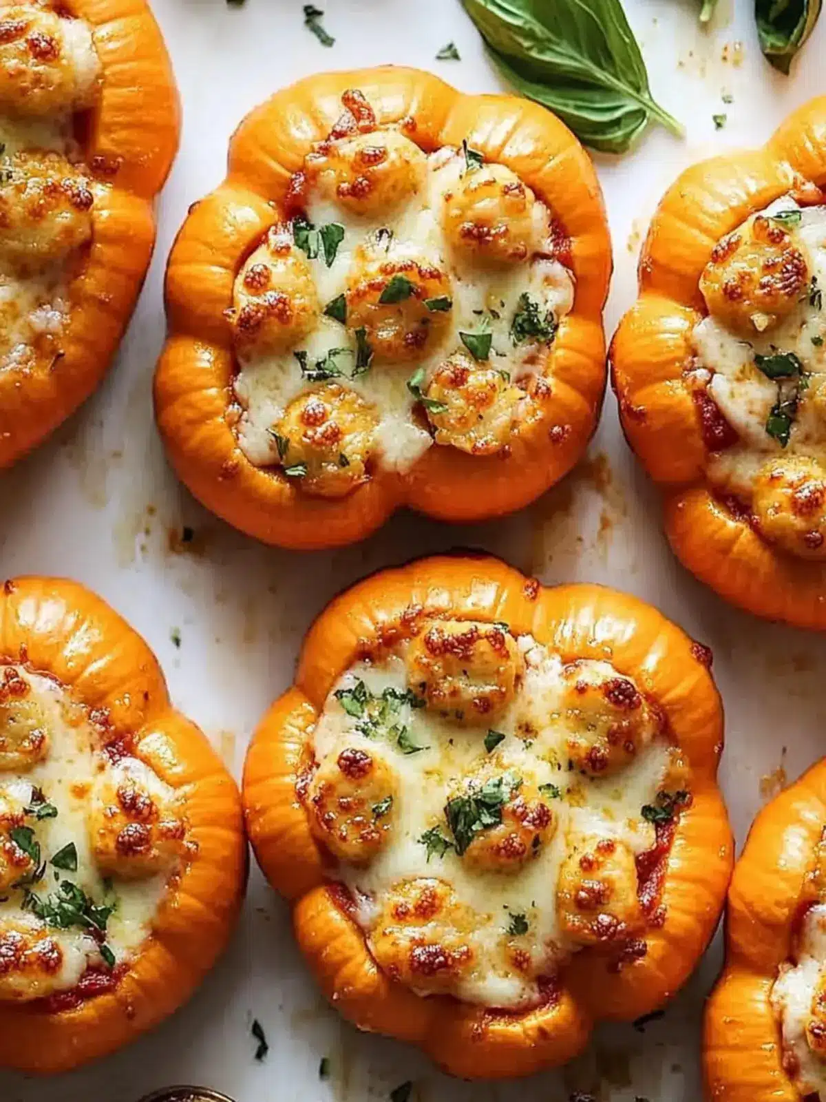 Delicious Pizza-Stuffed Pumpkins for a Cozy Fall Feast 5 Pizza-Stuffed Pumpkins