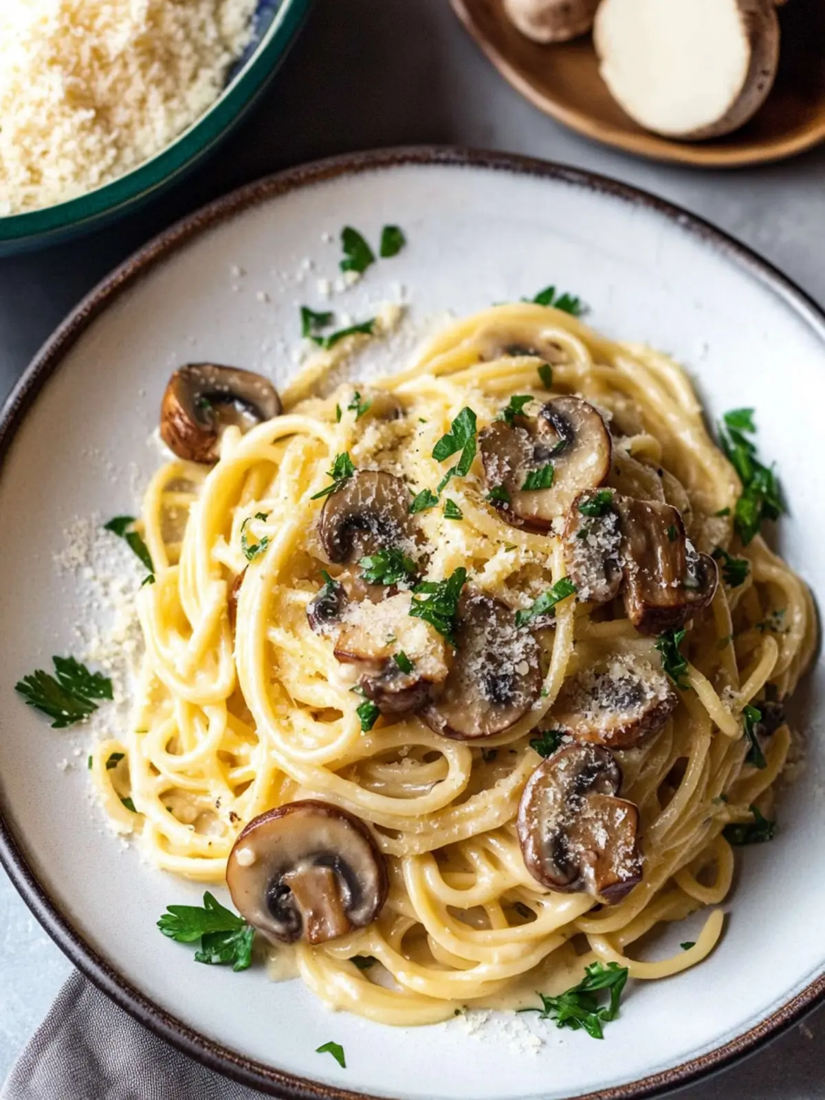 Lactose Free Carbonara with Mushrooms That'll Wow Your Tastebuds 4 Lactose Free Carbonara with Mushrooms