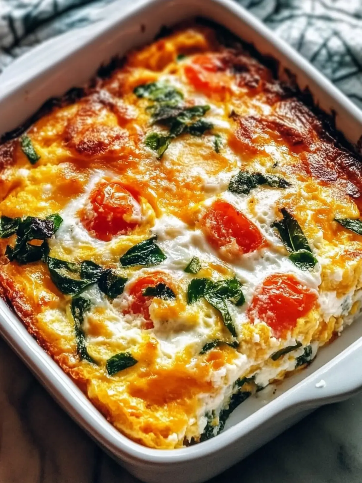 Cottage Cheese Egg Bake