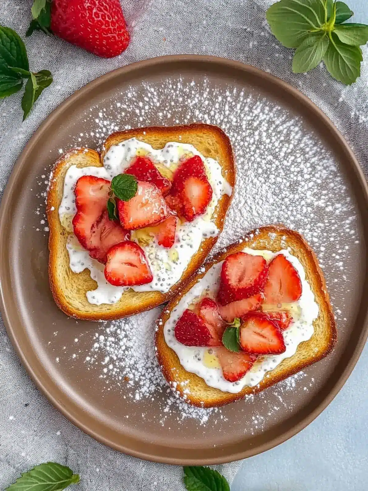 Strawberry Yogurt Toast: A Delicious Twist on Breakfast Bliss 4 Strawberry Yogurt Toast