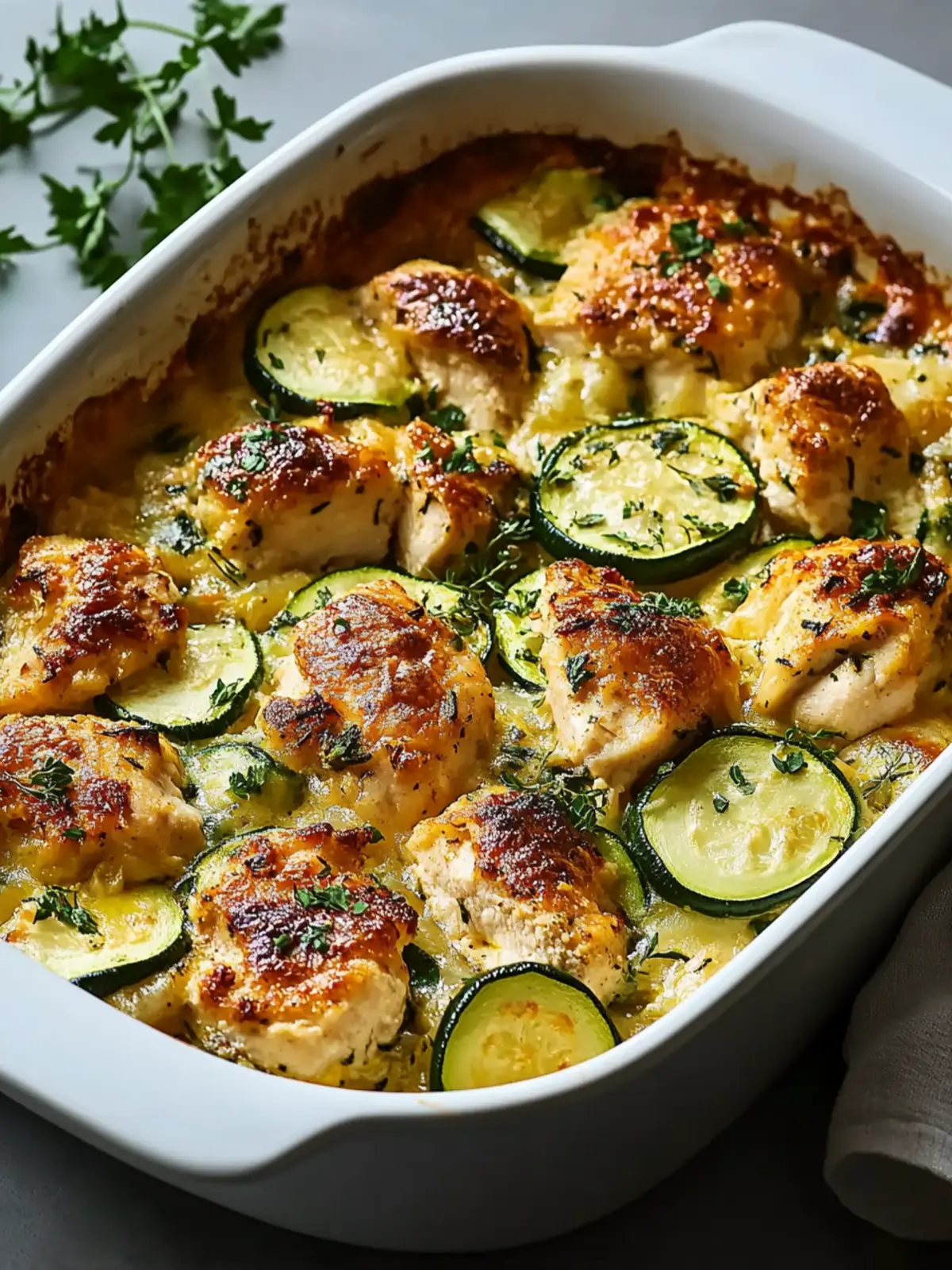 Chicken Zucchini Bake