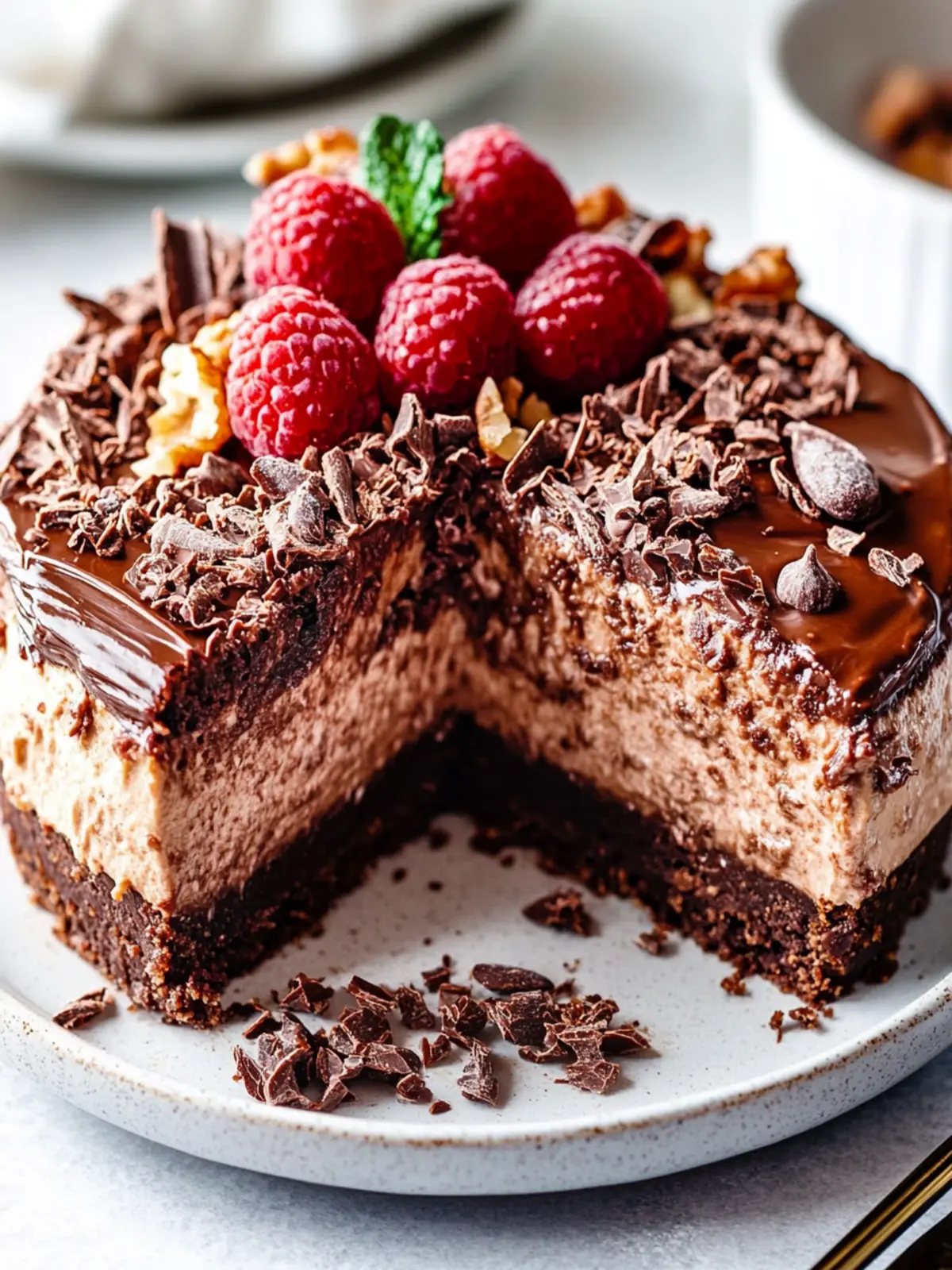 Indulge in Decadent German Chocolate Cheesecake Bliss 2 German Chocolate Cheesecake