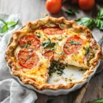 Southern Tomato Pie Without Mayo