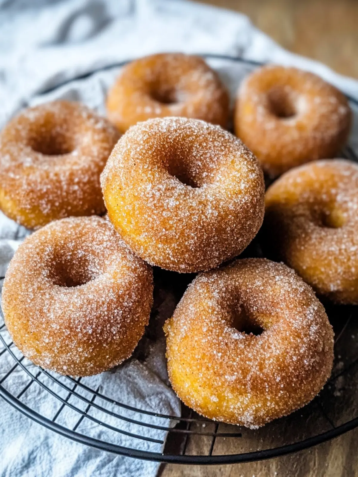 Air Fryer Apple Cider Donuts