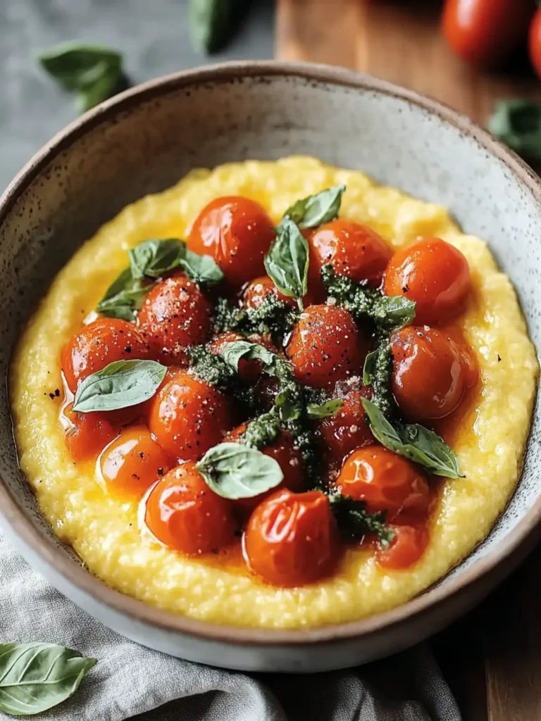 Herb and Tomato Polenta