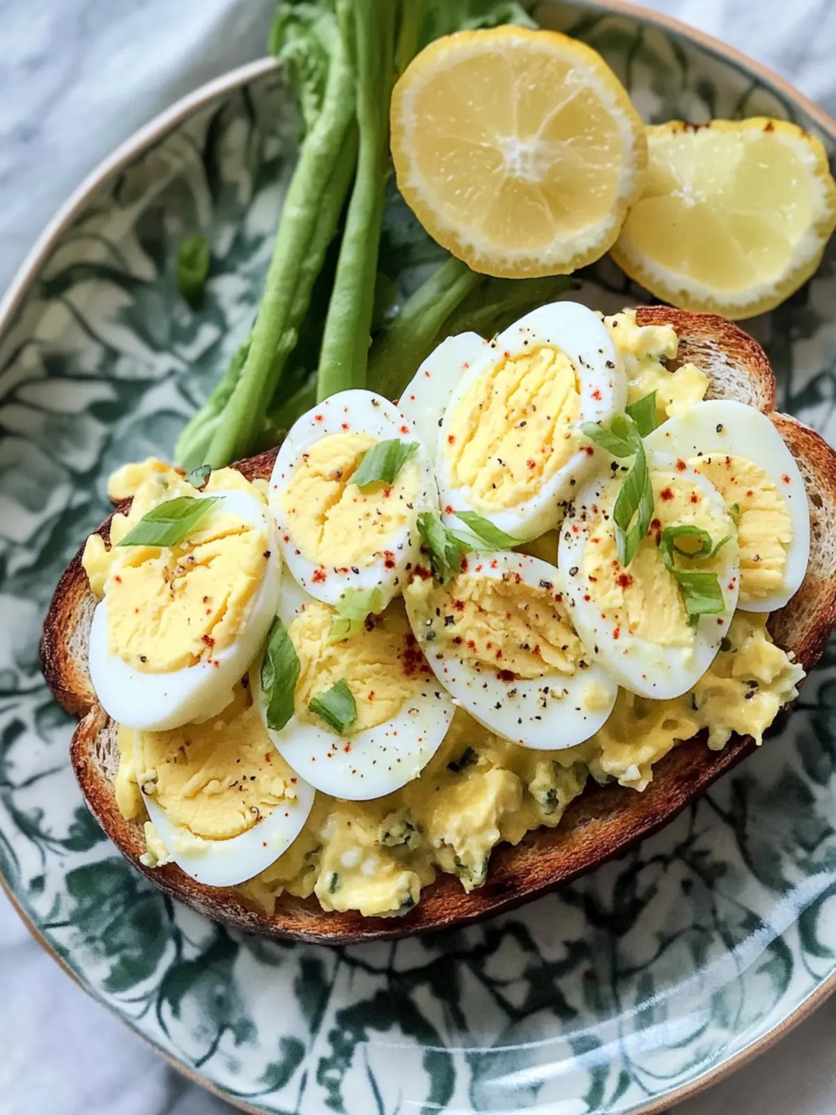 Scrumptious Egg Salad Toast: A Twist on Classic Comfort 4 Egg Salad Toast