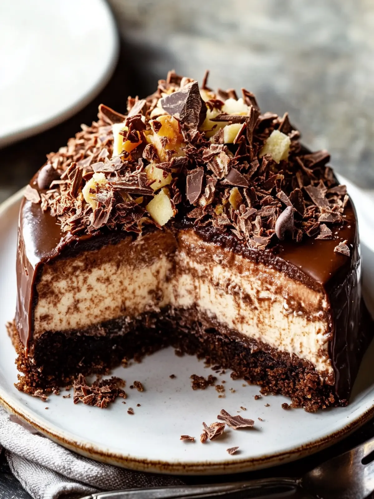 Indulge in Decadent German Chocolate Cheesecake Bliss 5 German Chocolate Cheesecake