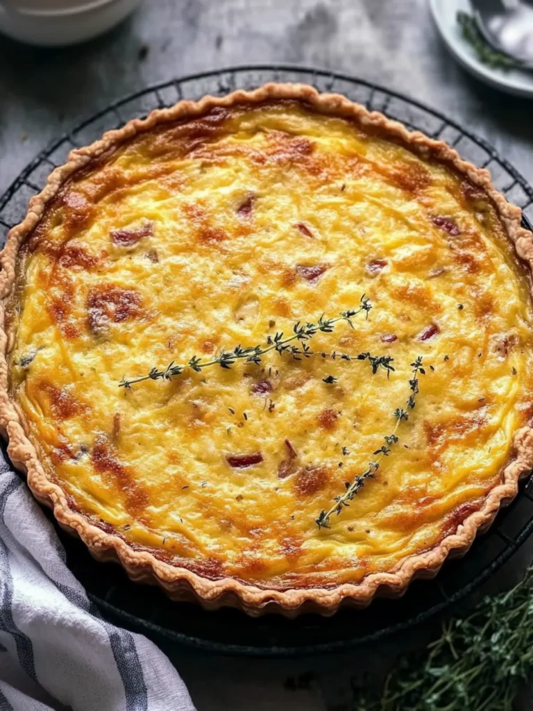 Keto Quiche Lorraine