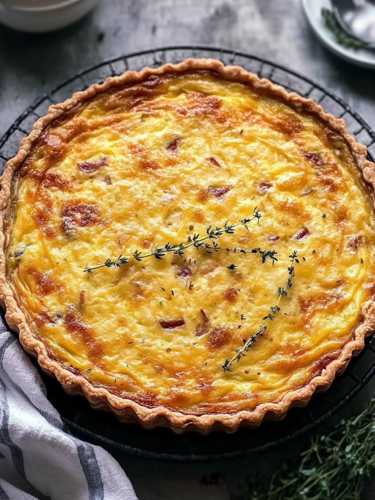Keto Quiche Lorraine: A Delicious Twist with Bacon and Leeks 5 Keto Quiche Lorraine