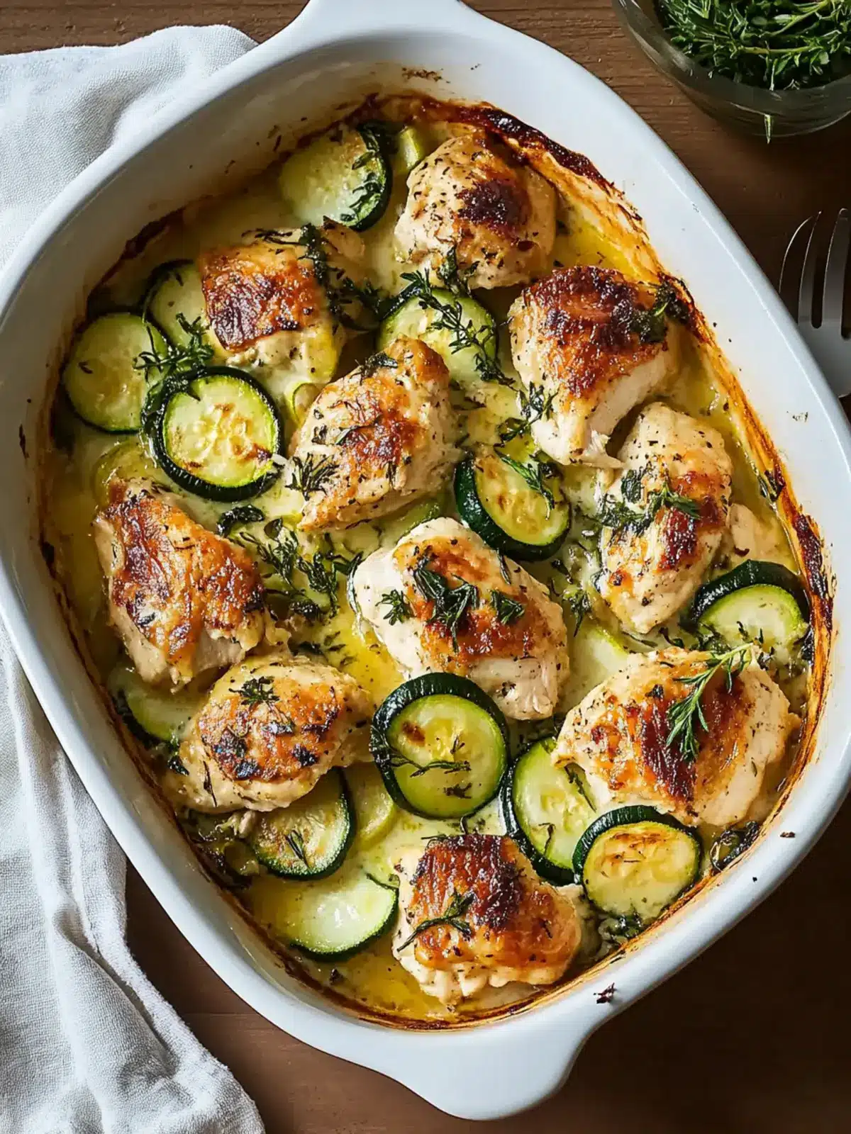 Chicken Zucchini Bake