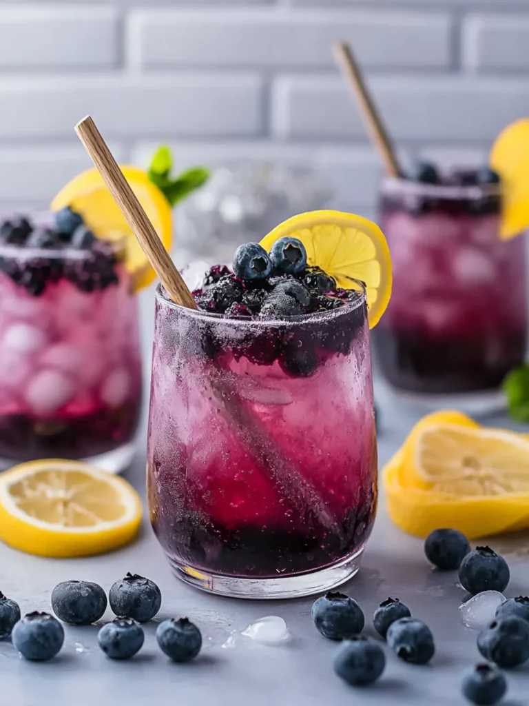 Blueberry Jam Seltzer