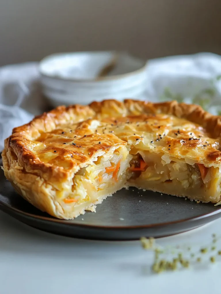Quick and Easy Russian Cabbage Pie