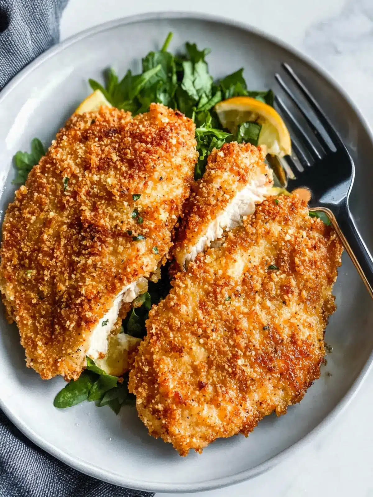 Crispy Panko Chicken in the Air Fryer for Guilt-Free Indulgence 4 Crispy Panko Chicken in the Air Fryer