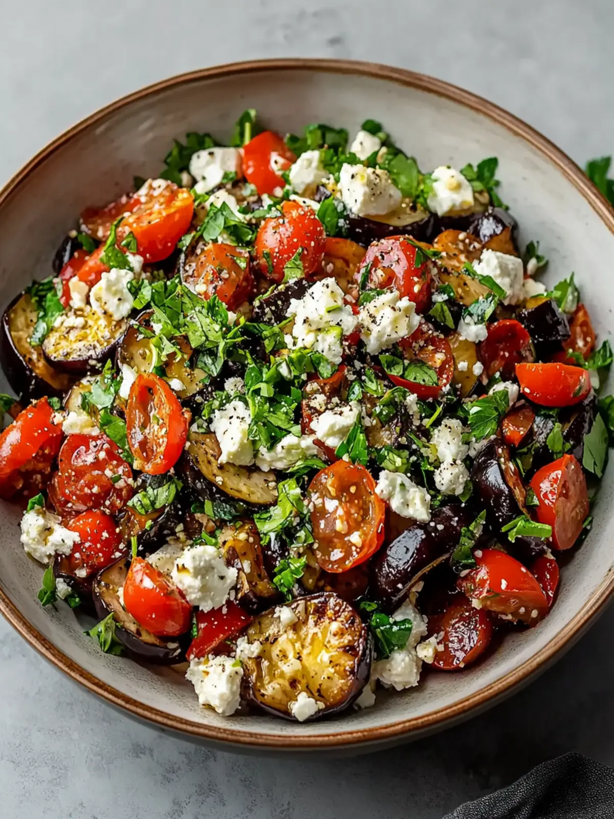 Mediterranean Eggplant Salad That'll Brighten Your Table 2 Mediterranean Eggplant Salad