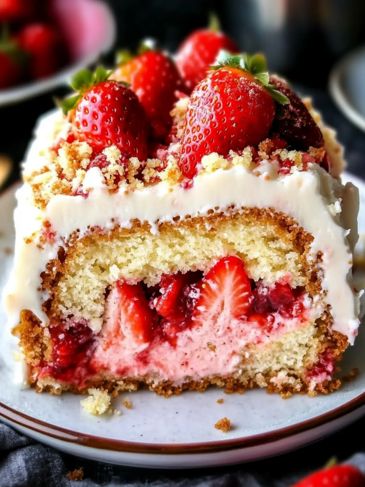 Indulge in Strawberry Cream Cheese Coffee Cake Bliss 5 Strawberry Cream Cheese Coffee Cake