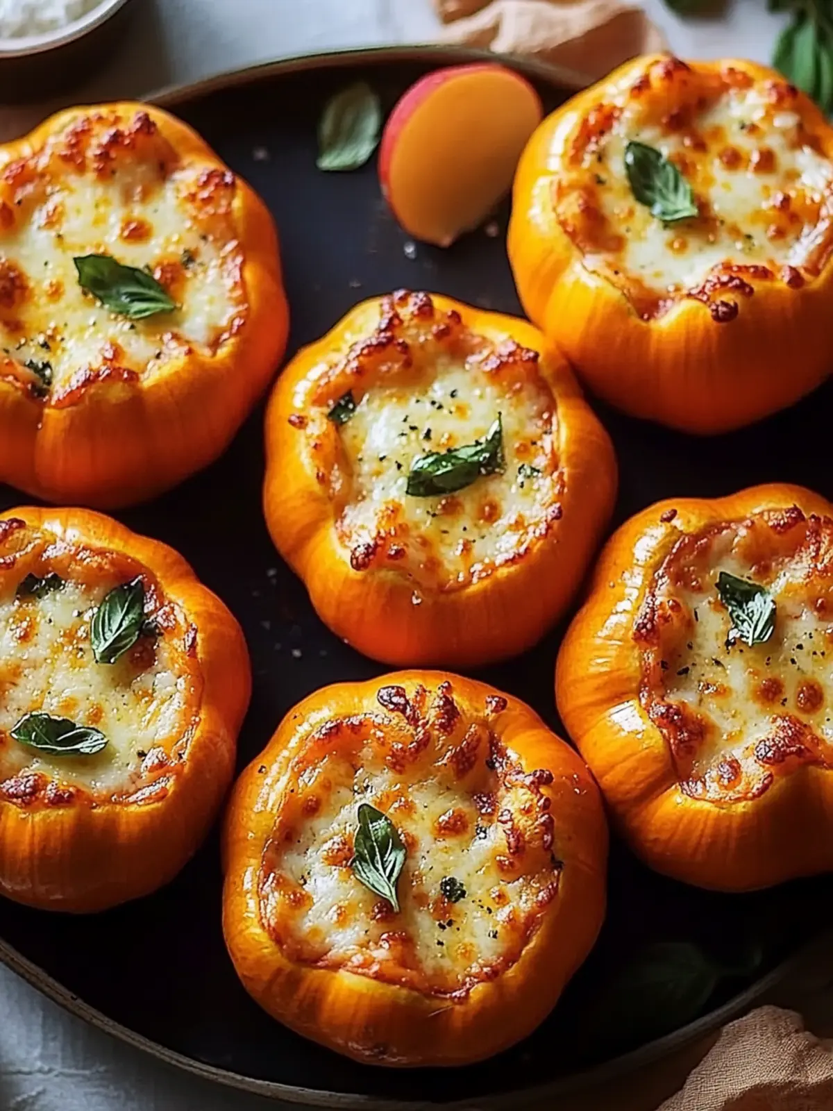 Delicious Pizza-Stuffed Pumpkins for a Cozy Fall Feast 4 Pizza-Stuffed Pumpkins