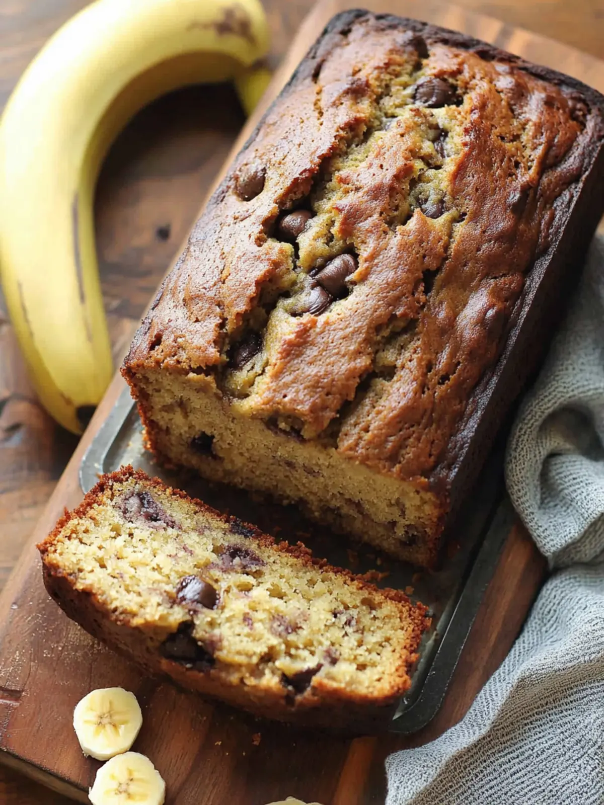 Chunky Monkey Banana Bread Loaded with Chocolate and Nuts 4 Chunky Monkey Banana Bread