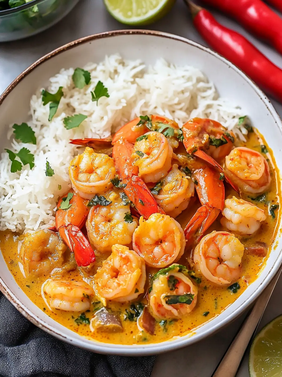 Savor the Flavor: Easy Coconut Shrimp Curry Recipe 3 Shrimp Curry