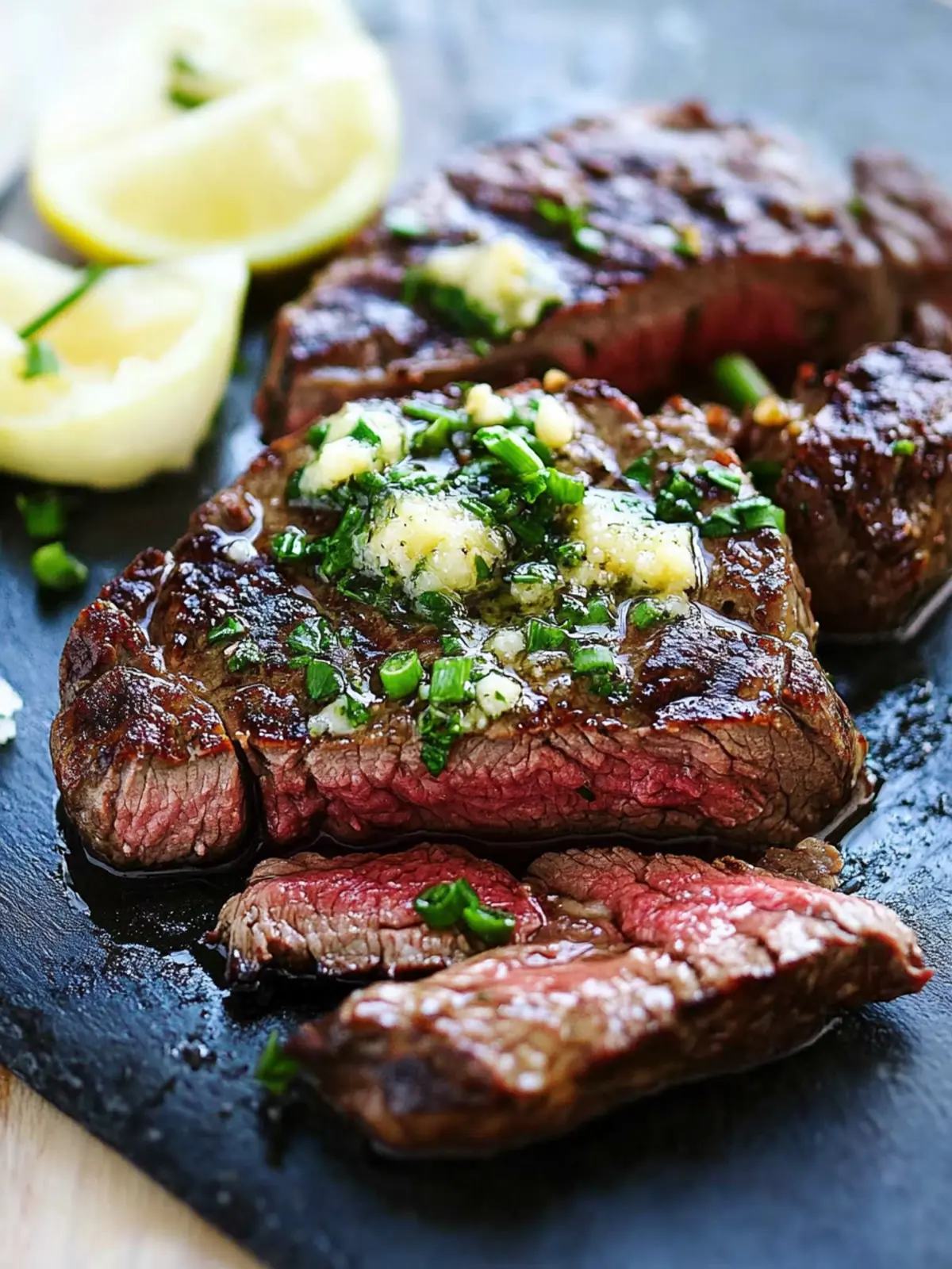 Garlic Chive Butter Grilled Steak: Flavor that Thrills 3 Garlic Chive Butter Grilled Steak