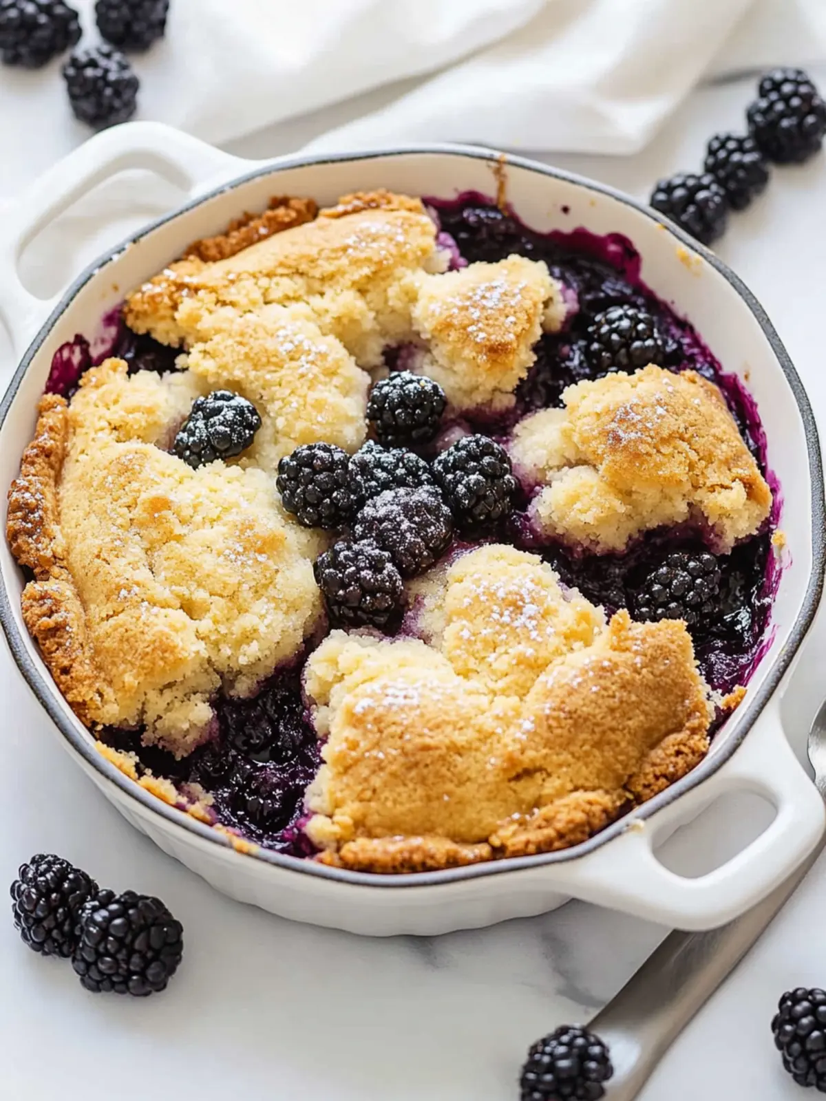 Delicious Easy Blackberry Cobbler Recipe for Every Summer Day 4 Easy Blackberry Cobbler Recipe