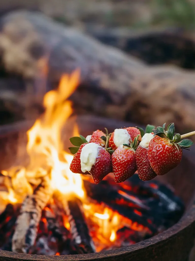 Campfire Strawberries