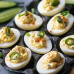 Jalapeno Popper Deviled Eggs