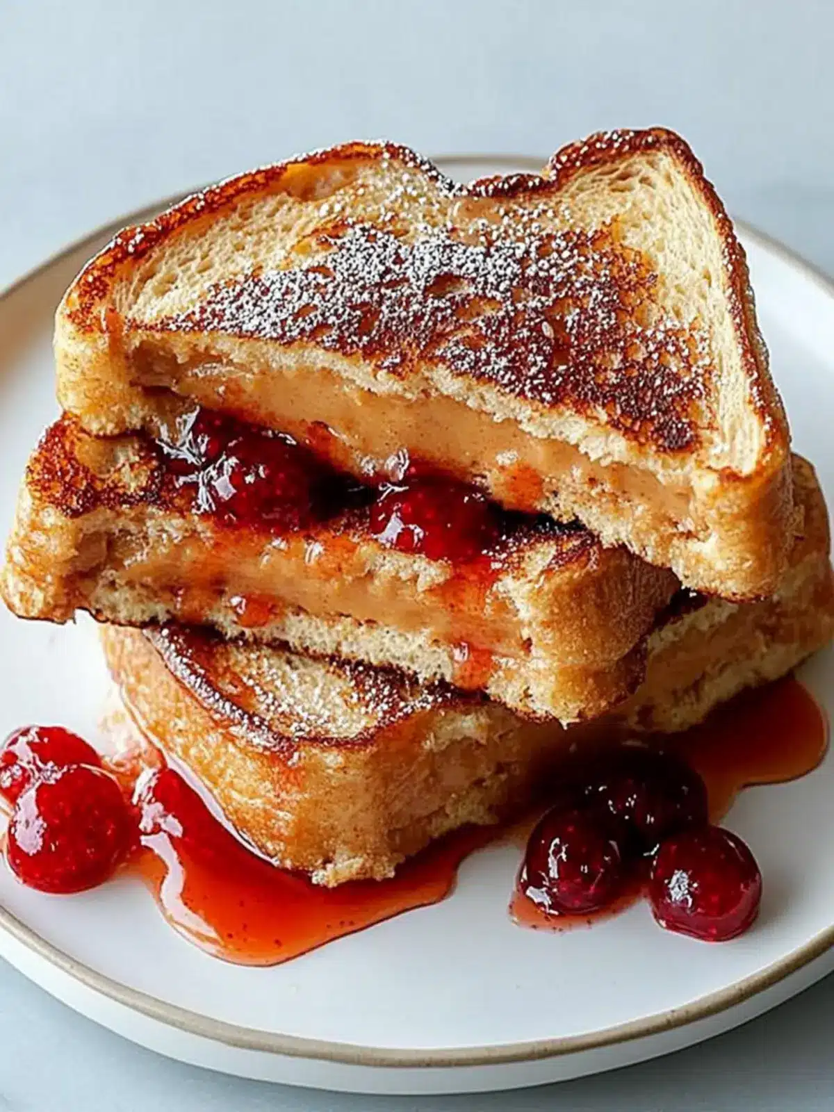 Peanut Butter and Jelly French Toast