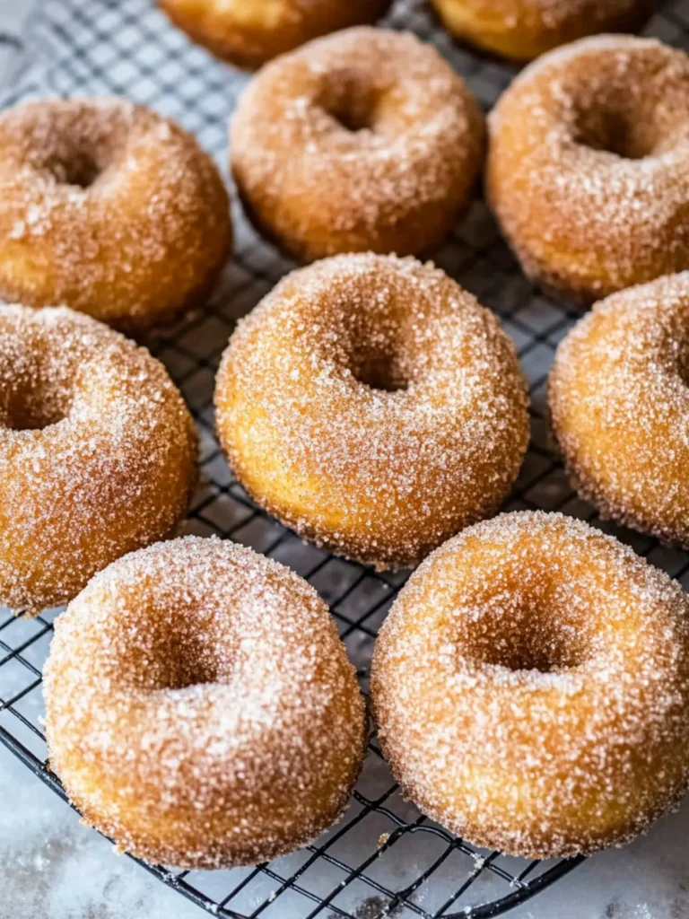 Air Fryer Apple Cider Donuts